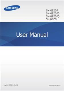 Samsung Galaxy S6 manual. Smartphone Instructions.